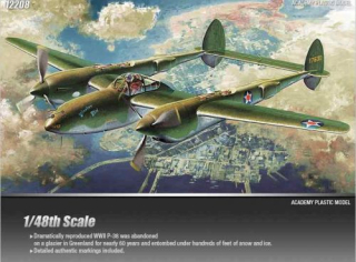 1/48  P-38F Lightning "Glacier Girl"