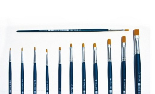 Štětec modelářský Italeri Flat Brush 8 vlas Synthetic