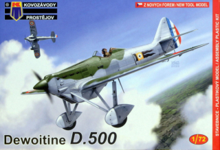 1/72 Dewoitine D.500 (3x camo)***