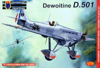 1/72 Dewoitine D.501 (3x camo)***