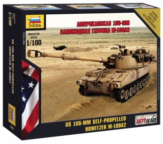 1/100 155mm Self-Propelled Howitzer M-109 A2