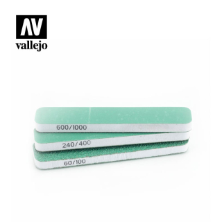 Vallejo T04001 3x brusné houbičky oboustranné (90x19x6mm)