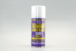 Mr. Finishing Surfacer 1500 Gray - stříkací tmel šedý 170ml