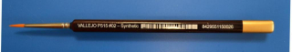 Vallejo Brush Synthetic P15002 Round Toray Brush Triangular Handle No.2 