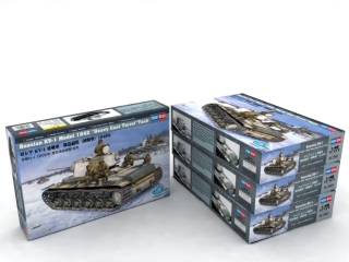 1/48  Russian KV-1 Model 1942 Heavy Cast Turret Tank