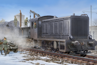 1/72  German WR360 C12 Locomotive