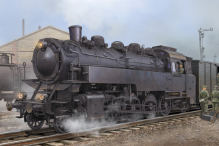 1/72  German Dampflokomotive BR86 