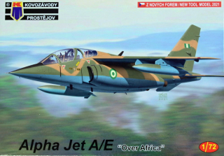 1/72 Alpha Jet A/E 'Over Africa' (3x camo)***