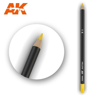 AK AK10032 Watercolor Pencil Yellow (1x) 