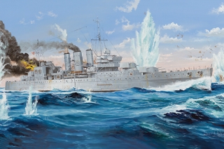 1/350  HMS Cornwall 