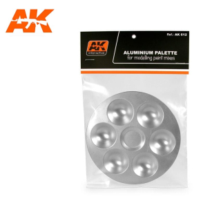 AK TOOLS AK612 Hliníková paletka (6 kalíšků)