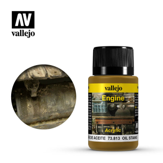 Vallejo Weathering Effects 73813 Oil Stains (40ml)