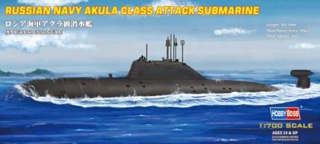 1/700  Russian Navy Akula class attack submarine