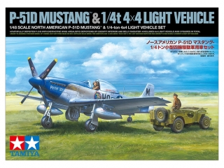 1/48   P-51D & 4x4 LV 