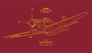 1/72 P-51D MUSTANG Dual Combo (ROYAL CLASS)***