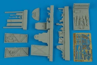 1/48 Typhoon Mk.IB tear drop canopy cock.set (HAS)
