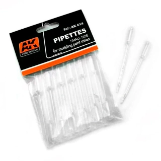 AK TOOLS AK614 Pipety malé (12ks)