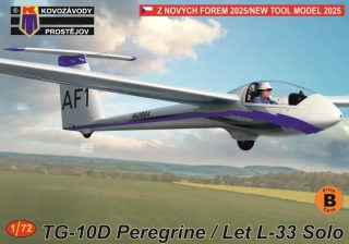 1/72  TG-10D Peregrine / Let L-33 Solo (3x camo)