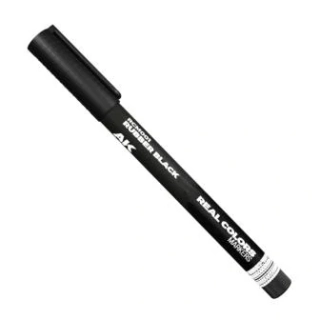 AK REAL COLORS MARKER RCM001 RUBBER BLACK