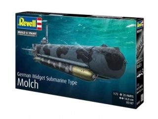 1/72  German Midget Submarine Type Molch