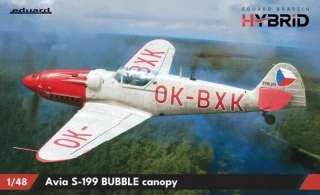 1/48  Avia S-199 s vypouklým překrytem kokpitu