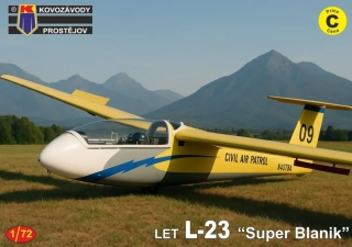 1/72 L-23 Super Blanik (4x camo)