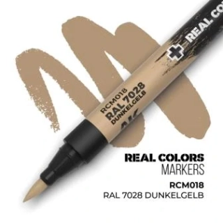 AK REAL COLORS MARKER RCM018 RAL 7028 DUNKELGELB 