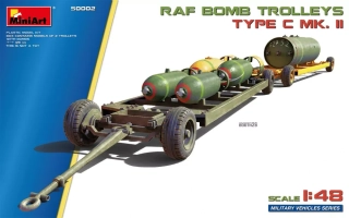 1/48 RAF Bomb Trolleys Type C Mk. II (2 pcs.)