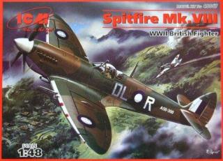 1/48  Spitfire Mk. VIII British WWII  Figlter