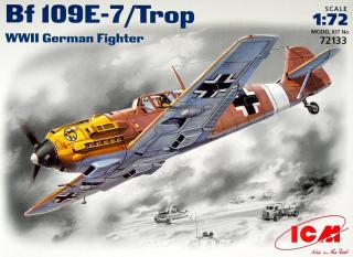 1/72  Bf- 109E-7/Trop German Fighter WW II